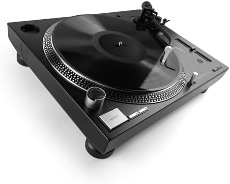 Reloop RP 5000 MK4 Next Evolution Direct Drive Turntable Engineered for Professional Performance and Durability