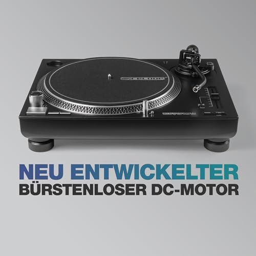 Reloop RP 5000 MK4 Next Evolution Direct Drive Turntable Engineered for Professional Performance and Durability