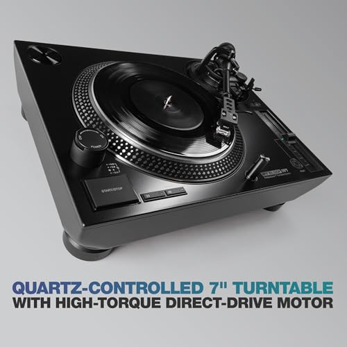 Reloop RP 7000 MK2 Professional Upper Torque Turntable System  Black