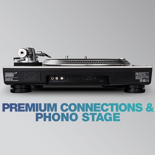 Reloop RP-7000 MK2 - Sistema de plato giratorio de par superior profesional, color plateado