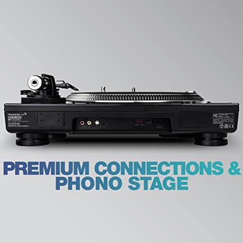 Reloop RP 7000 MK2 Professional Upper Torque Turntable System  Black