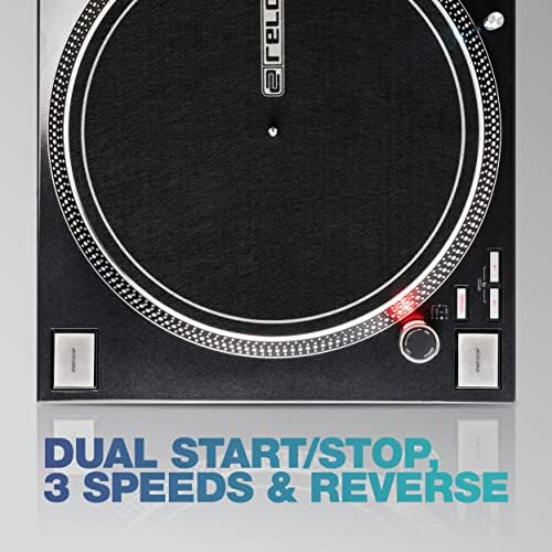 Reloop RP 7000 MK2 Professional Upper Torque Turntable System  Black