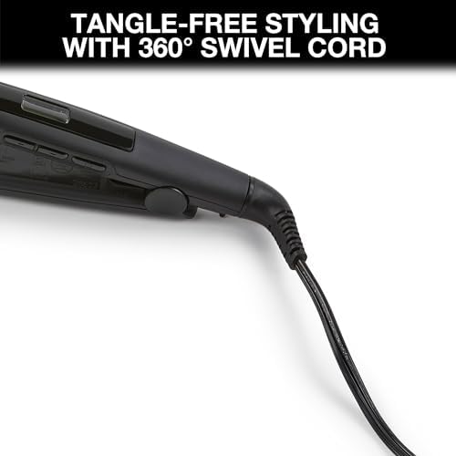 Remington 1 Flat Iron  Hair Straightener with Anti Static Technology  Rapid 30 Second Heat Up  60 Minute Auto Shut Off  30  Longer Ceramic Floating Plates  and Titanium Ceramic Coating