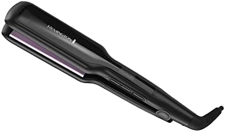 Remington 1 Flat Iron  Hair Straightener with Anti Static Technology  Rapid 30 Second Heat Up  60 Minute Auto Shut Off  30  Longer Ceramic Floating Plates  and Titanium Ceramic Coating