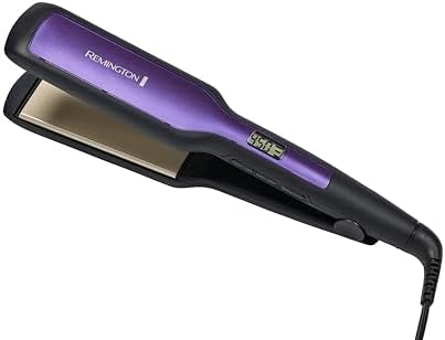 Remington 1 Flat Iron  Hair Straightener with Anti Static Technology  Rapid 30 Second Heat Up  60 Minute Auto Shut Off  30  Longer Ceramic Floating Plates  and Titanium Ceramic Coating