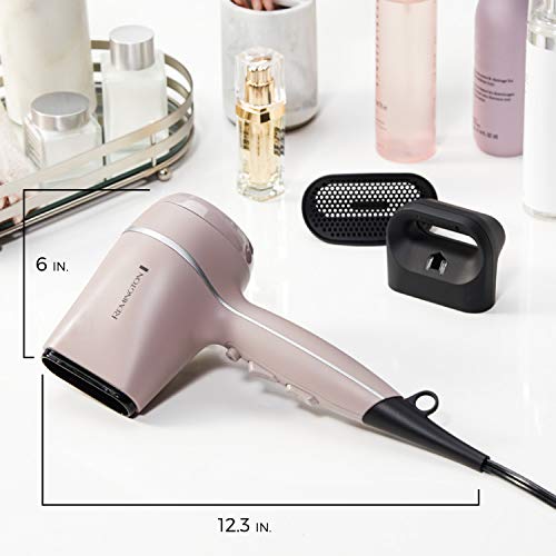 Remington Pro Wet2style Hair Dryer  With Ionic & Ceramic Drying Technology  Mauve  1875 Watts of Drying Power