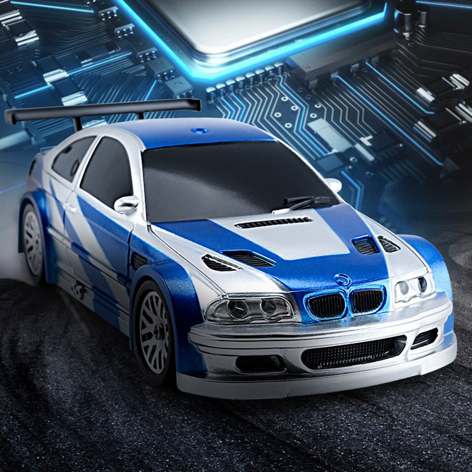 Remote Control Sports Car 1/43 Scale 2 4G Full Proportional RC Mini Racing Drift Car Model And Christmas  RTR Version  Small Remote Control Car for Adults Mini Car compatible with Motor Engine Science