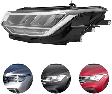 Replacement Left LED Headlight For VW Volkswagen Tiguan S/SE 2022 2023 2024 Non AFS 5NL941035A Driver Side