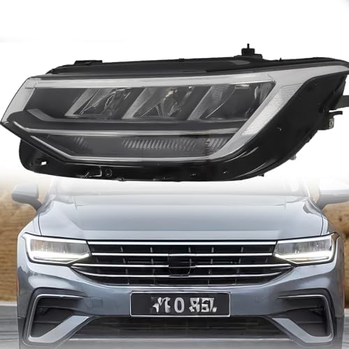Replacement Left LED Headlight For VW Volkswagen Tiguan S/SE 2022 2023 2024 Non AFS 5NL941035A Driver Side