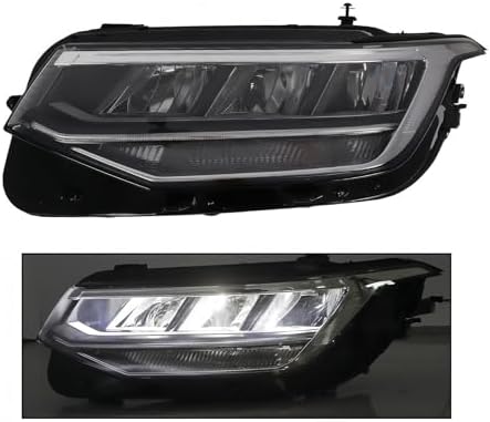 Replacement Left LED Headlight For VW Volkswagen Tiguan S/SE 2022 2023 2024 Non AFS 5NL941035A Driver Side