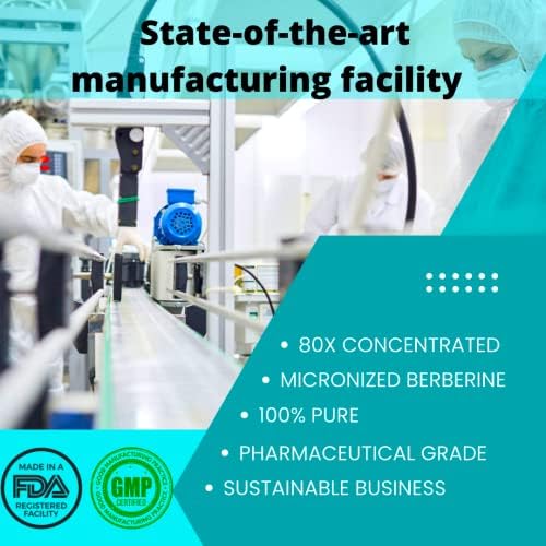 Research Labs 2 Fer 1 Ad   1500mg Clinical Grade Berberine High Absorption Formula & BerberQuil  Support  180 Total Capsules  500mg Each Capsule