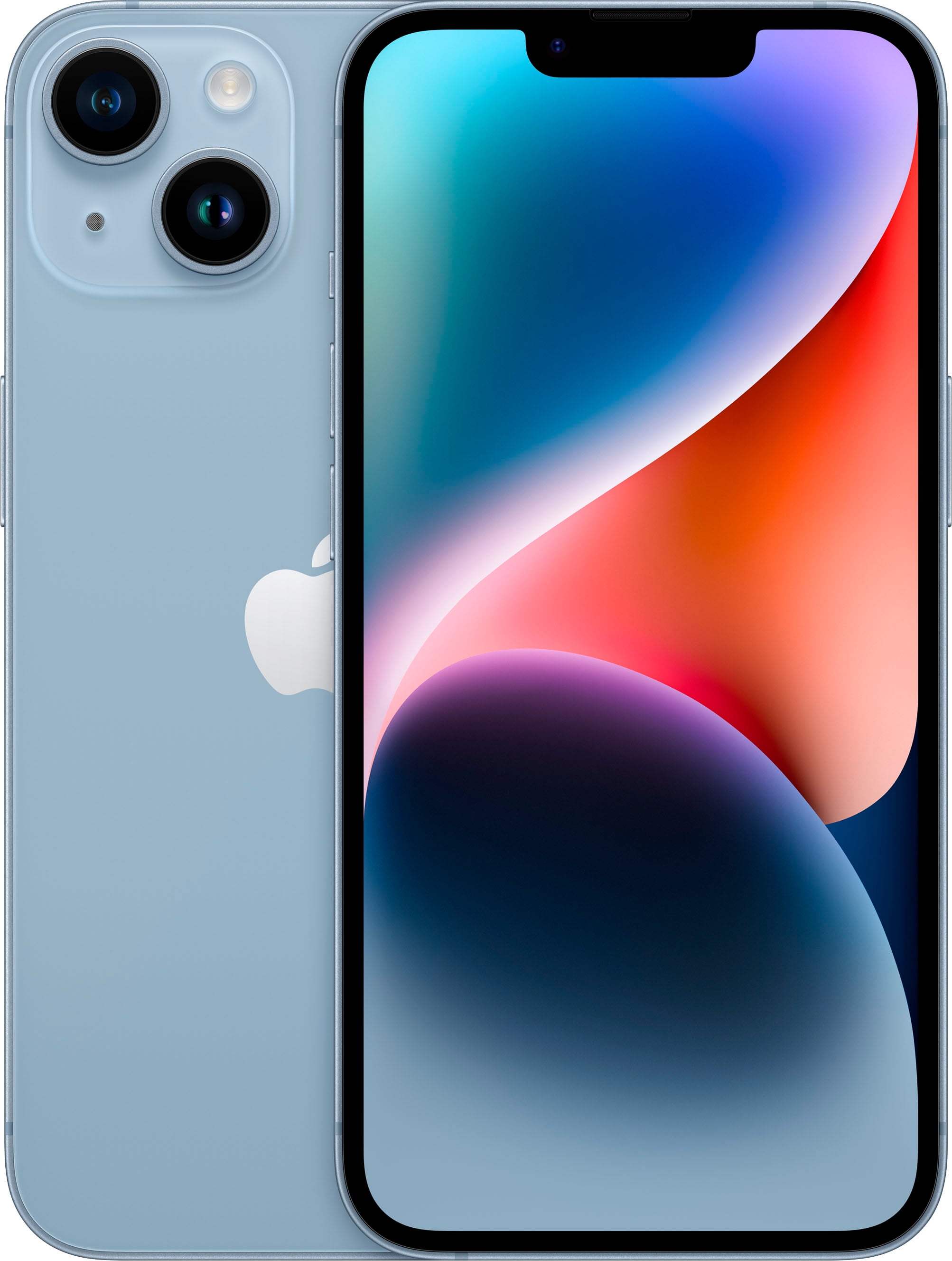 Restaurado Apple iPhone 14   Totalmente Desbloqueado   256 GB Azul  Reacondicionado 