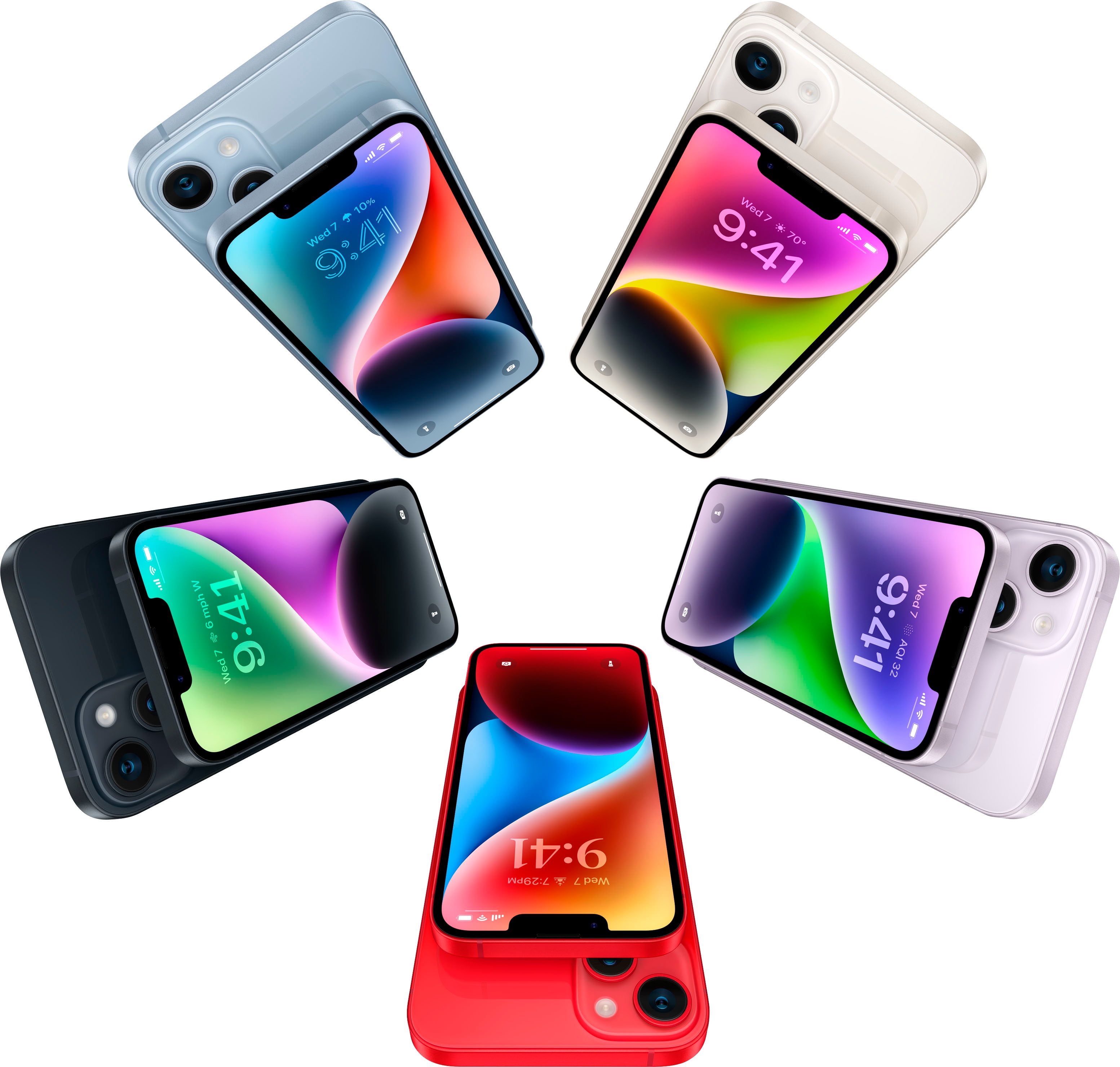 Restaurado Apple iPhone 14   Totalmente Desbloqueado   256 GB Azul  Reacondicionado 