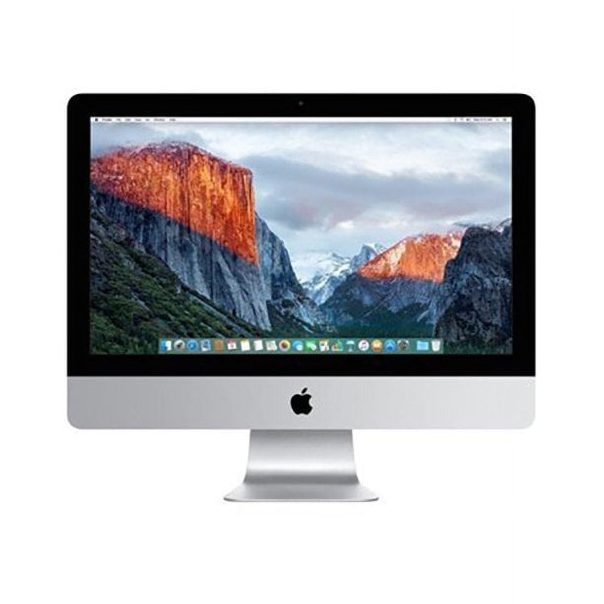 Restored Apple MK142LL/A iMac 21 5" All in One Desktop Computer  Intel Core i5  8GB RAM  1TB  Silver  1 Count