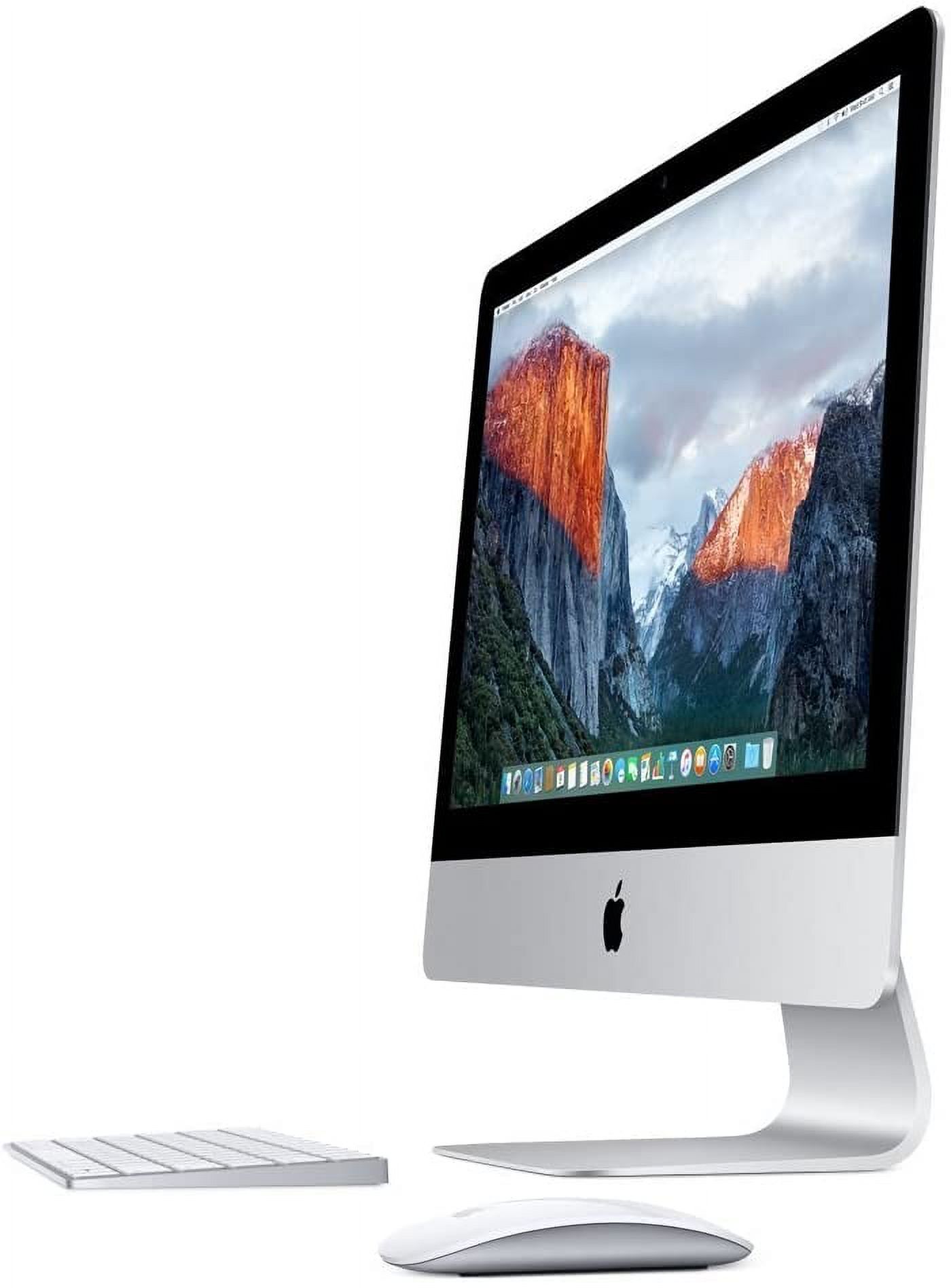 Restored Apple MK142LL/A iMac 21 5" All in One Desktop Computer  Intel Core i5  8GB RAM  1TB  Silver  1 Count