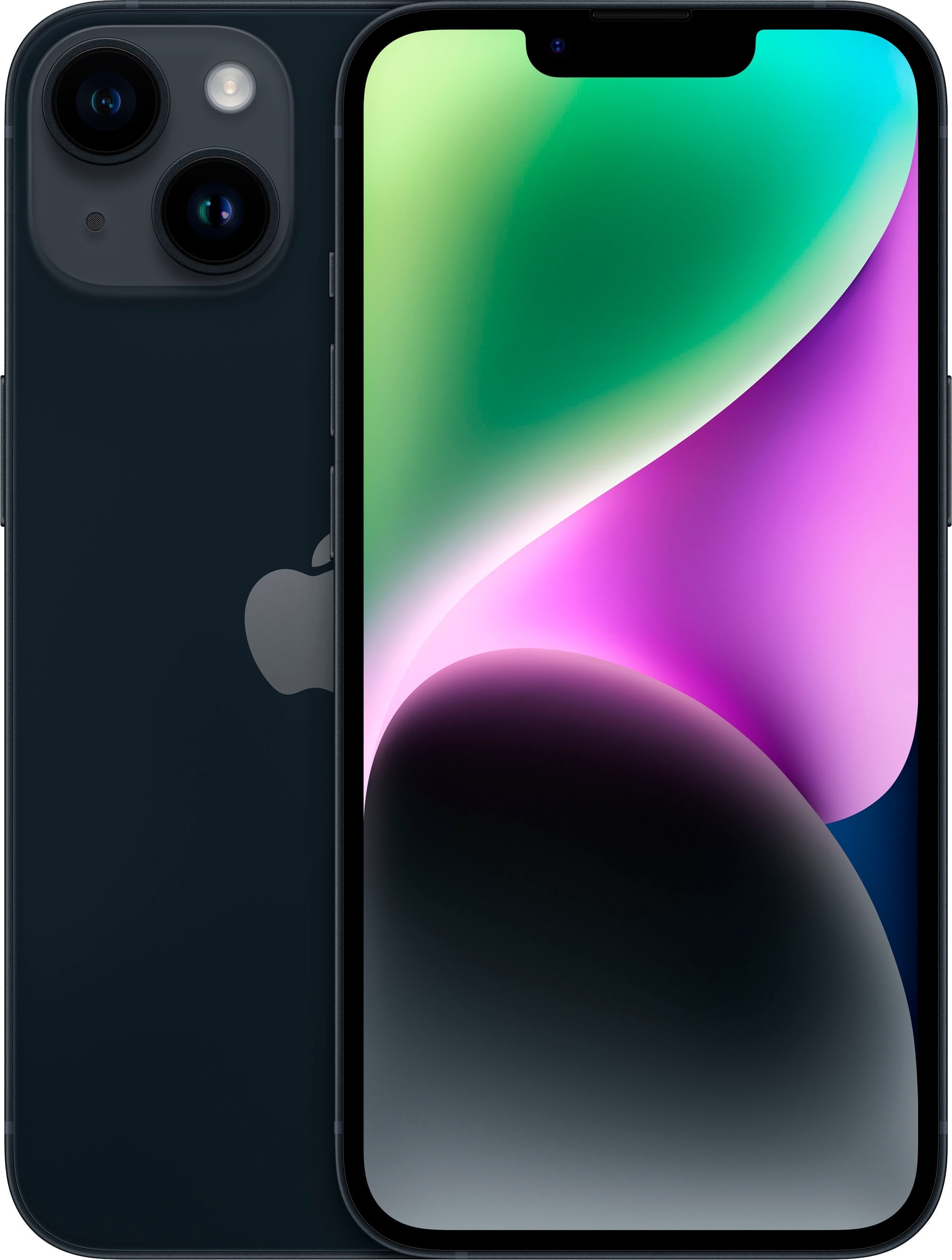 Restored Apple iPhone 14   Fully Unlocked   128 GB Midnight  Refurbished 