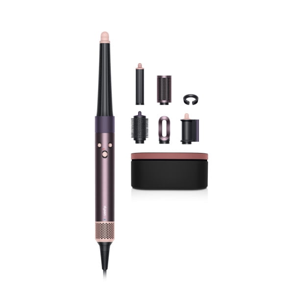 Restored Premium Dyson Airwrap i d   multi styler Straight Wavy   Jasper Plum  Refurbished