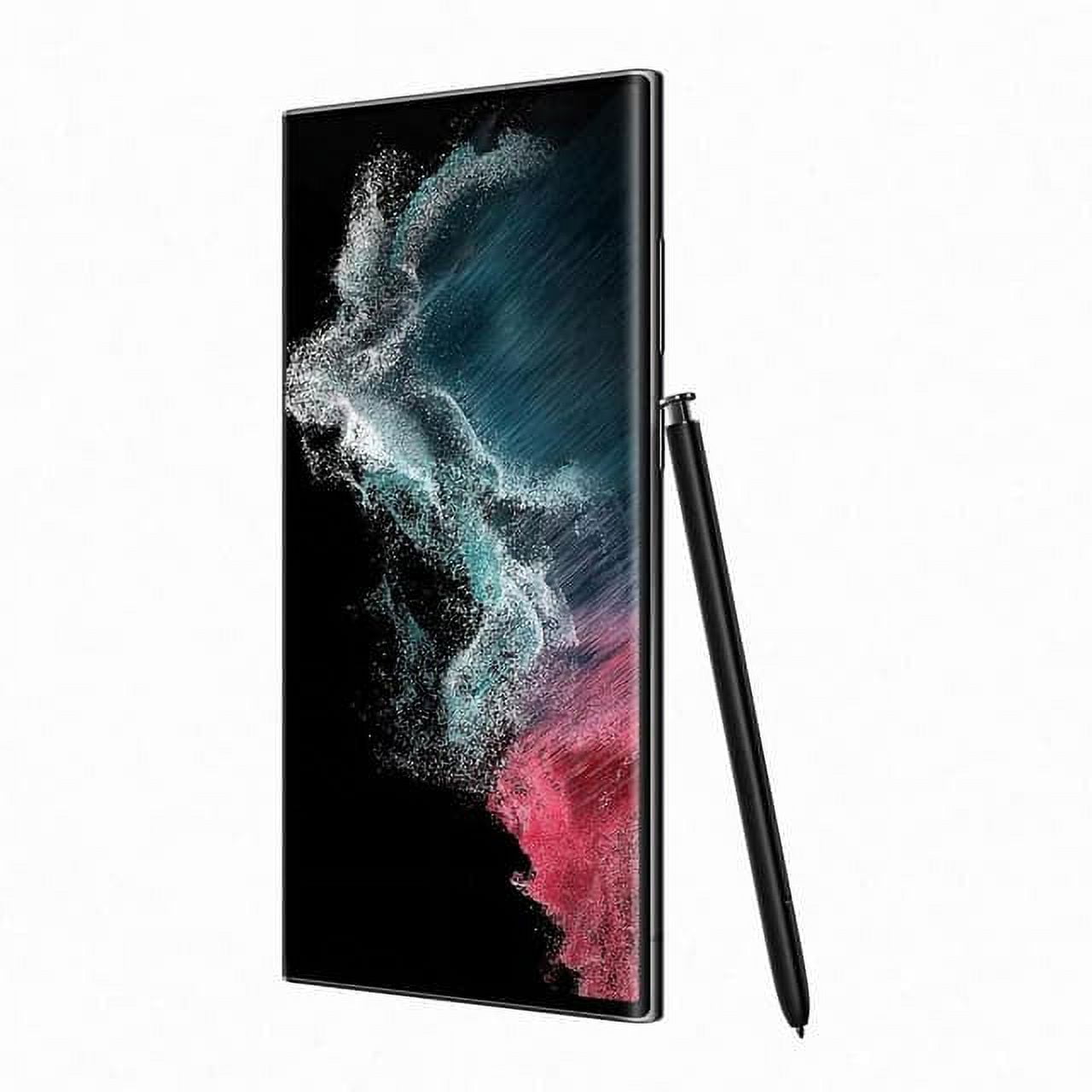 Restored Samsung Galaxy S22 Ultra 5G S908U  Fully Unlocked  128GB Phantom Black  Refurbished 