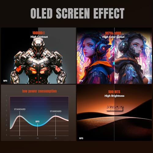 Retroid Pocket 5 Retro Handheld Game Console  8 128G  5 5 inch Touchscreen 1080p Portable Android Gaming Handheld with Adreno 650 GPU & WiFi 6/BT5 1  Snapdragon 865 Processor  Android 13  Black 