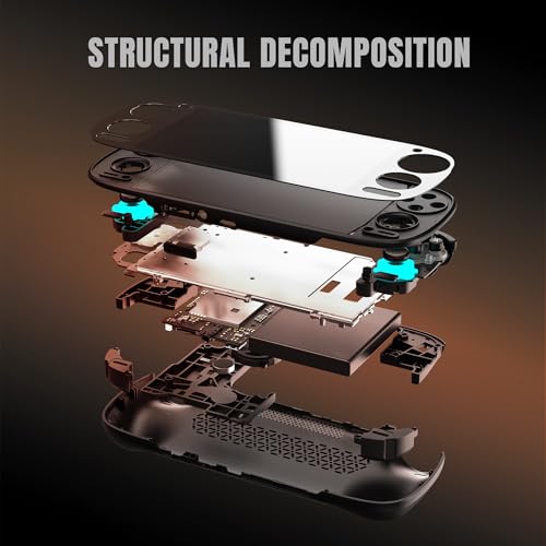 Retroid Pocket 5 Retro Handheld Game Console  8 128G  5 5 inch Touchscreen 1080p Portable Android Gaming Handheld with Adreno 650 GPU & WiFi 6/BT5 1  Snapdragon 865 Processor  Android 13  Black 