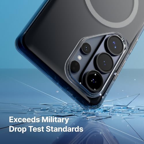 RhinoShield Phone Case Compatible with MagSafe for Galaxy S26 Ultra   Clear   Anti Yellowing  High Transparency  Superior Magnetic  Shockproof with Military Grade Drop Protection