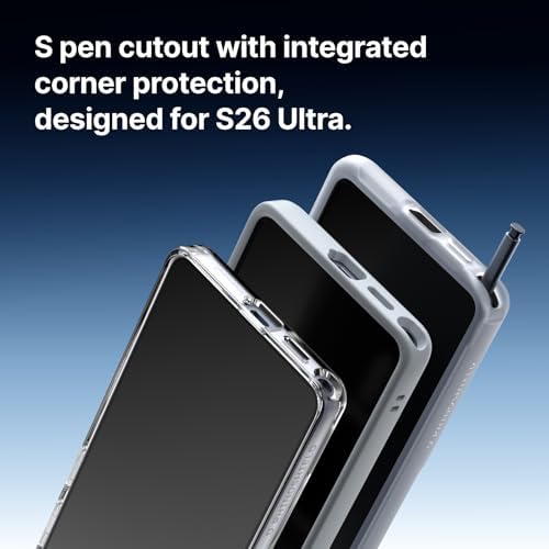 RhinoShield Phone Case Compatible with MagSafe for Galaxy S26 Ultra   Clear   Anti Yellowing  High Transparency  Superior Magnetic  Shockproof with Military Grade Drop Protection