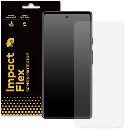 RhinoShield Screen Protector Compatible with  Pixel 8 Pro    Impact Flex   Edge to Edge/Impact Damping   Transparent and Fingerprint & Scratch Resistant
