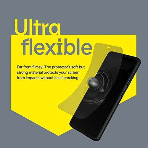RhinoShield Screen Protector Compatible with  Pixel 8 Pro    Impact Flex   Edge to Edge/Impact Damping   Transparent and Fingerprint & Scratch Resistant