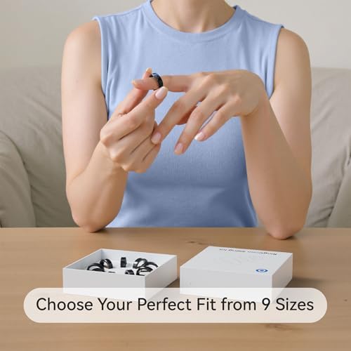 RingConn Sizing Kit   Size First Before You Buy   Choose from 9 Sizes   Sizes 6 to 14   Find The Perfect Ring Size Smart Ring Size   Only Compatible Smart Ring
