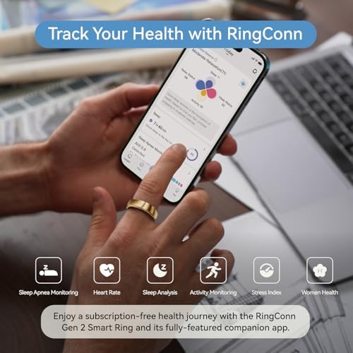 RingConn Sizing Kit   Size First Before You Buy   Choose from 9 Sizes   Sizes 6 to 14   Find The Perfect Ring Size Smart Ring Size   Only Compatible Smart Ring
