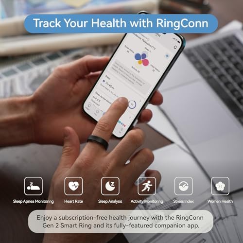 RingConn Sizing Kit   Size First Before You Buy   Choose from 9 Sizes   Sizes 6 to 14   Find The Perfect Ring Size Smart Ring Size   Only Compatible Smart Ring