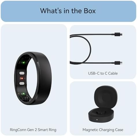 RingConn Sizing Kit   Size First Before You Buy   Choose from 9 Sizes   Sizes 6 to 14   Find The Perfect Ring Size Smart Ring Size   Only Compatible Smart Ring