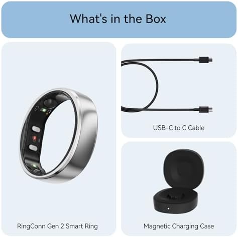 RingConn Sizing Kit   Size First Before You Buy   Choose from 9 Sizes   Sizes 6 to 14   Find The Perfect Ring Size Smart Ring Size   Only Compatible Smart Ring
