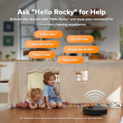 Roborock Qrevo Edge S5A Robot Vacuum and Mop  18 500Pa  Zero Tangling  DuoDivide Main Brush  FlexiArm Side Brush  Hot Water Mop Washing & Self Cleaning  Warm Air Drying  Self Emptying  White