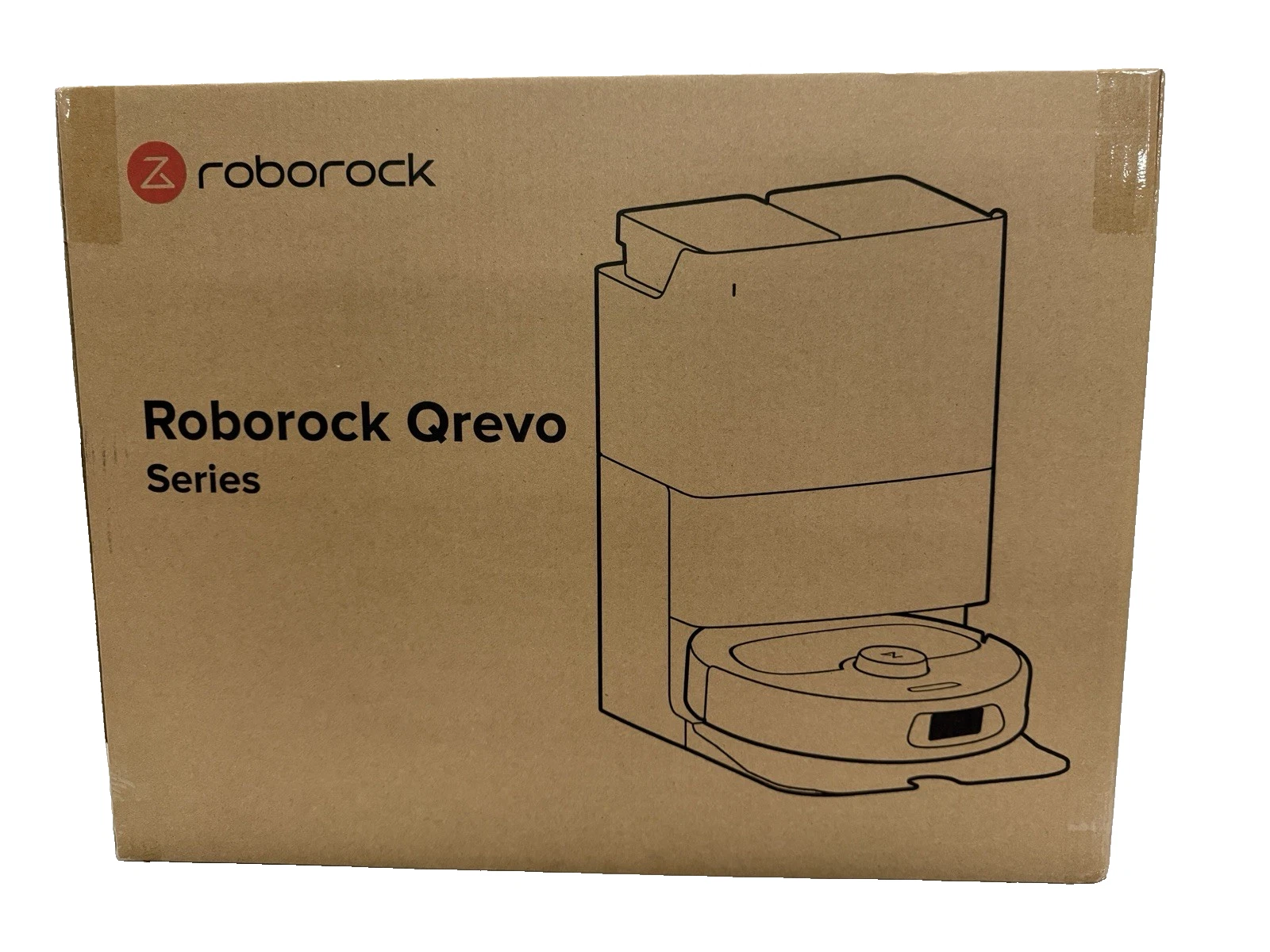 Roborock Qrevo S5V Robot Vacuum & Mop  Multifunctional Dock  Black