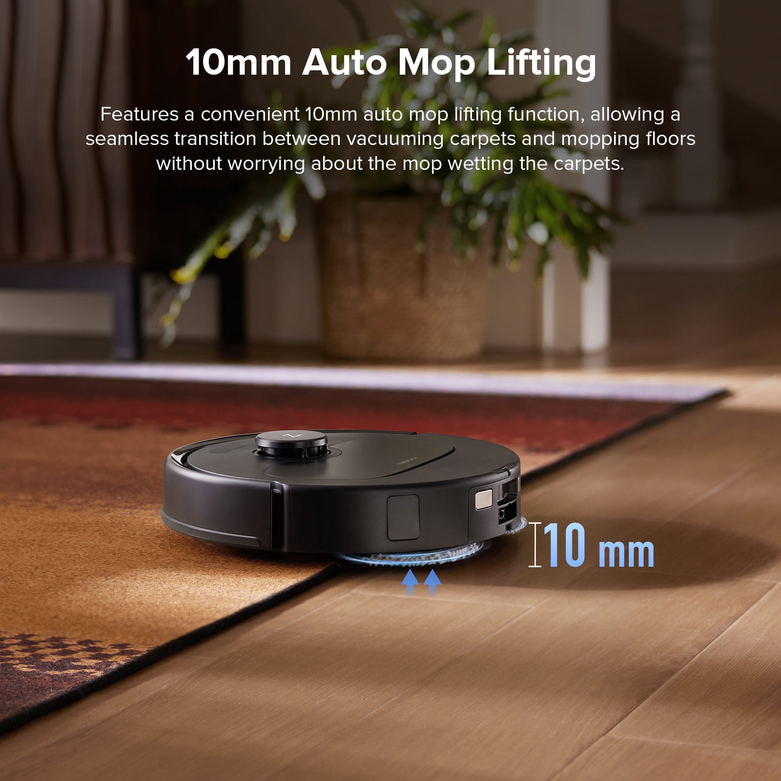 Roborock Qrevo Series Robot Vacuum and Mop  10 000Pa Powerful Suction  QV 35S   Self Emptying & Refilling  Self Mop Washing & Air Drying