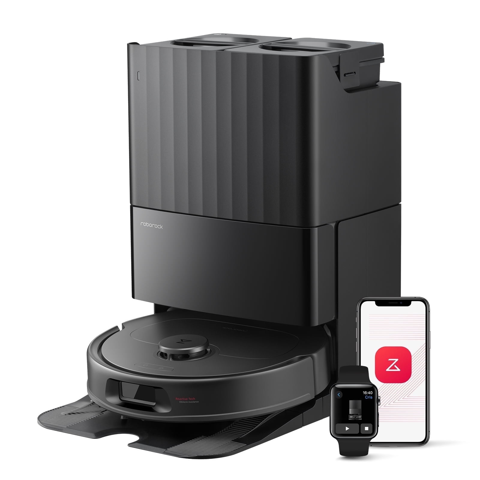 Roborock Qrevo Series Robot Vacuum and Mop  10 000Pa Powerful Suction  QV 35S   Self Emptying & Refilling  Self Mop Washing & Air Drying