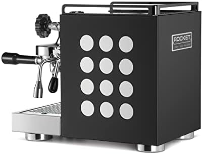 Rocket Espresso Appartamento Nera Espresso Machine   E61   Heat Exchanger   Black/White