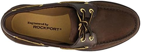 Rockport Mens Ports of Call Perth Slip On Chocolate 7 M US