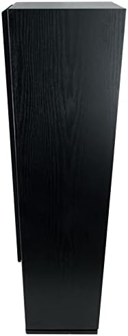 Rockville RockTower 68B 6 5 in Black 3 Way 500 Watt Peak / 125 Watt RMS Home Audio Tower Speakers with Dual Woofers  Passive 8 Ohm  2 Piece