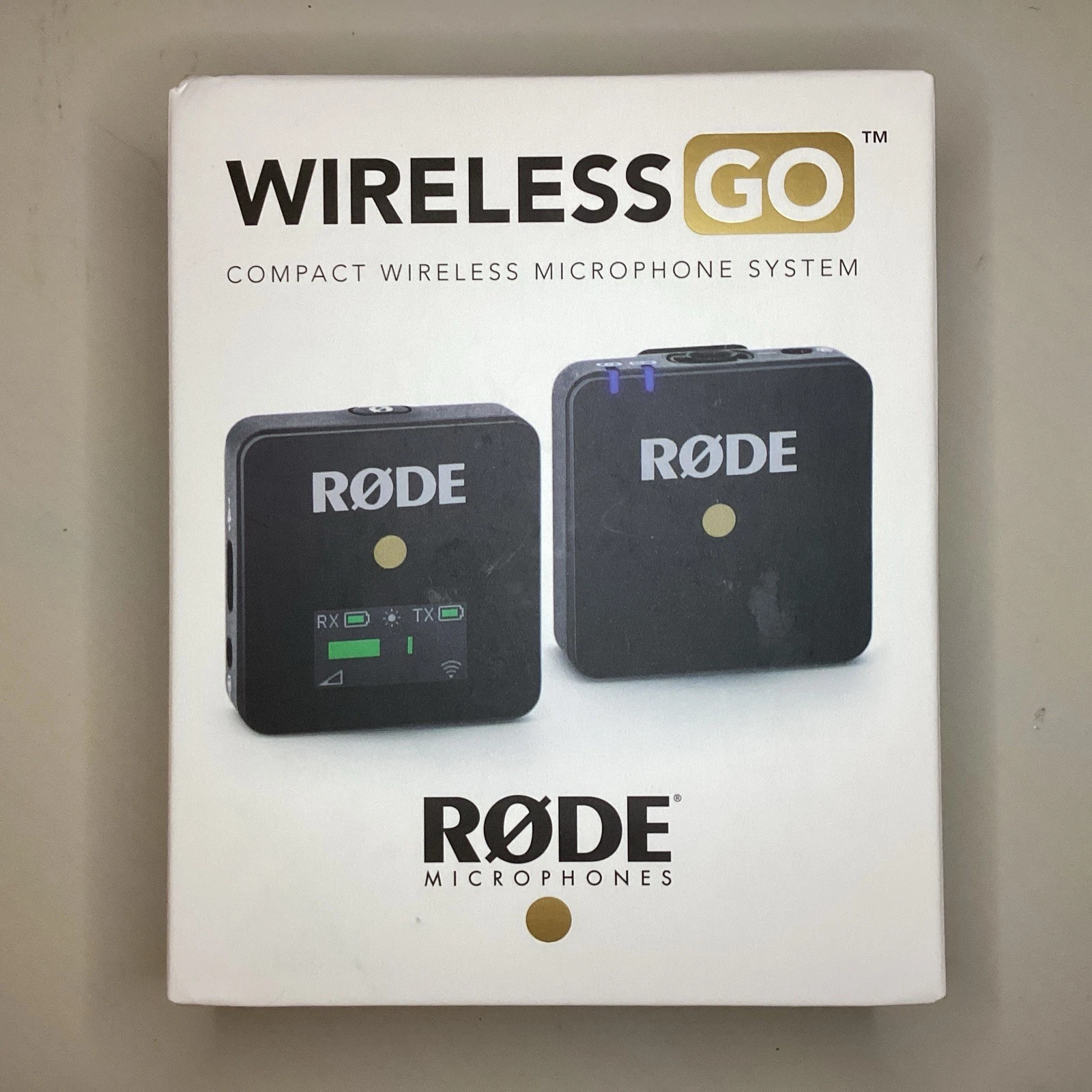 Sistema de micrófono compacto Rode Wireless GO