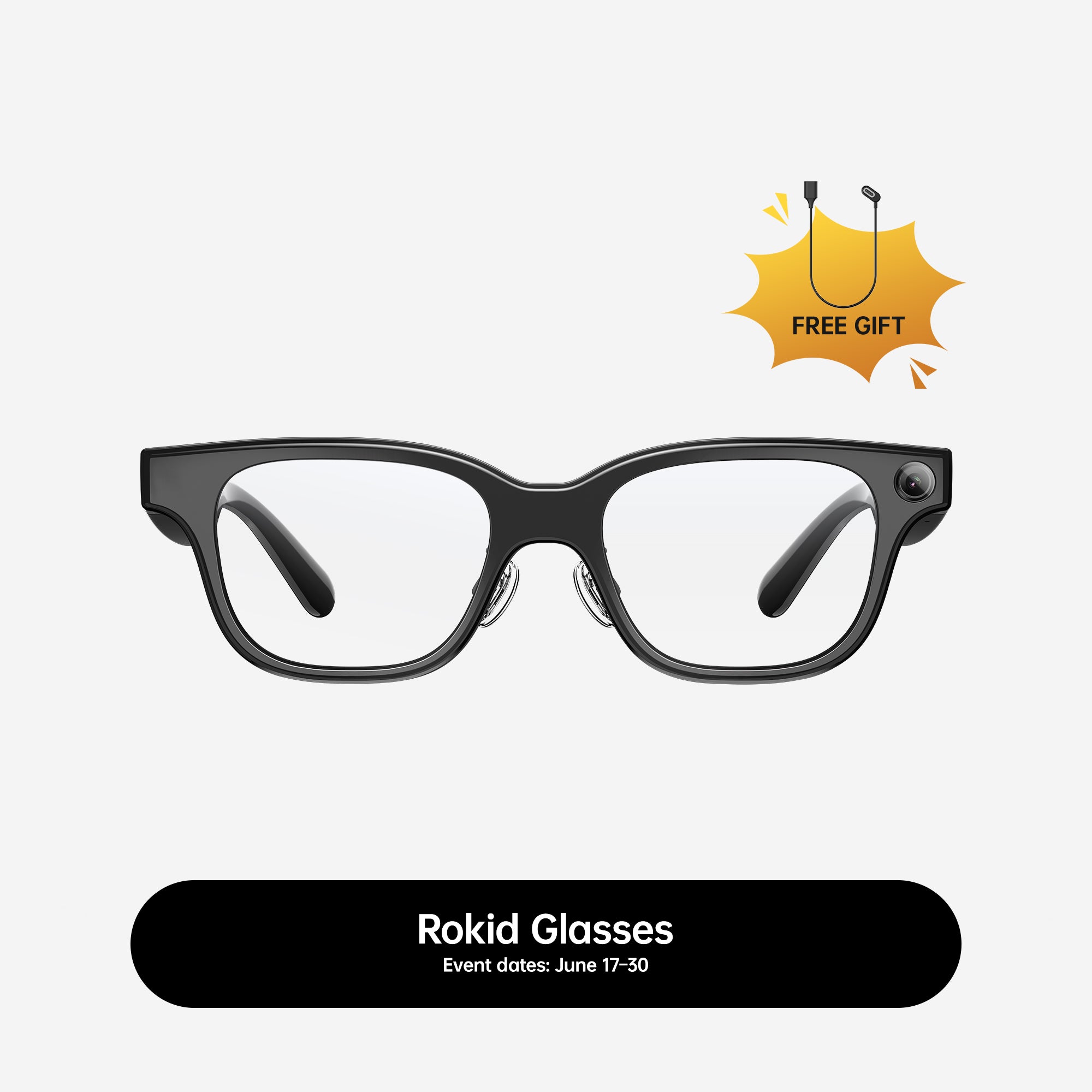 Rokid Glasses (Gafas inteligentes con pantalla)