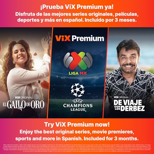 Roku Express Dispositivo de Streaming HD para TV  Spanish Edition    Con VIX Premium  Control remoto con botones de acceso rápido I Roku Express HD Streaming Device for TV  with VIX Premium Offer