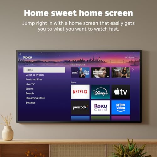 Roku Streaming Stick Plus 2025   4K & HDR Roku Streaming Device for TV with Voice Remote   Free & Live TV