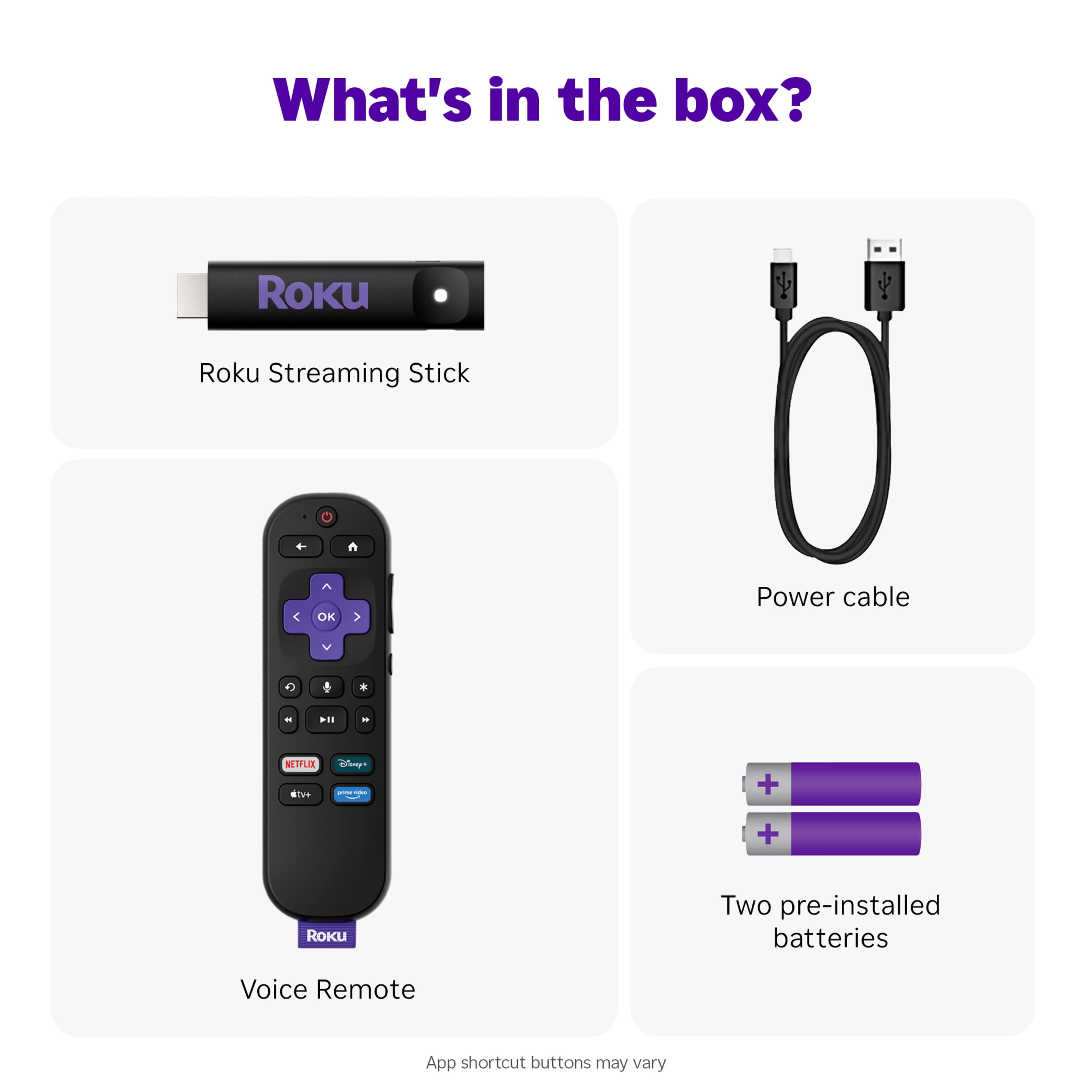Roku Streaming Stick HD 2025   HD Roku Streaming Device for TV with Voice Remote   Free & Live TV