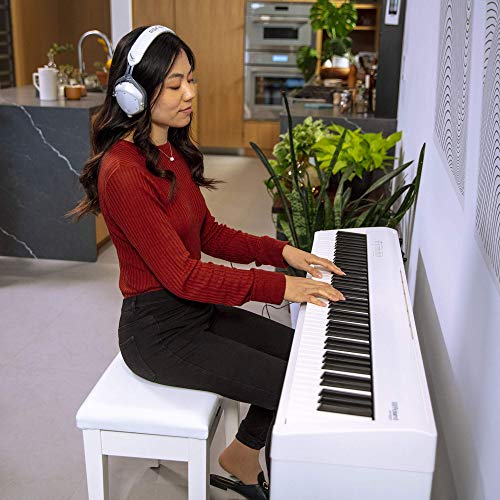 Roland FP 30X Digital Piano with Built in Powerful Amplifier and Stereo Speakers Rich Tone Authentic Ivory 88 Note PHA 4 Keyboard for unrivalled Acoustic Feel Sound FP 30X BK Black