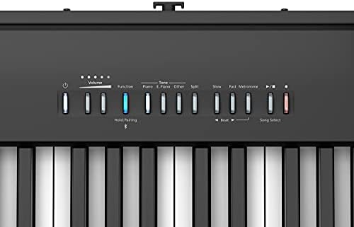 Roland FP 30X   Slim & Stylish 88 Note Digital Piano   Rich Tone & Authentic Ivory Feel   Built In Powerful Amplifier & Stereo Speakers   Onboard Sounds   Black