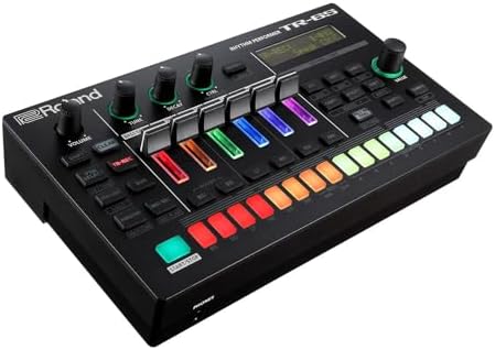 Roland TR 6S Rhythm Performer   Compact Drum Machine with Six Tracks of Authentic TR Sounds including TR 808  CR 78 & More   Large Preset Sample Library   Editable FM Sound Engine   Advanced Sequencer