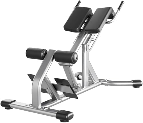 Roman Chair Hyperextension Bench for Waist  Gym Back Extension Machine   Heavy Duty 300 kg  660 lbs  Weight Capacity