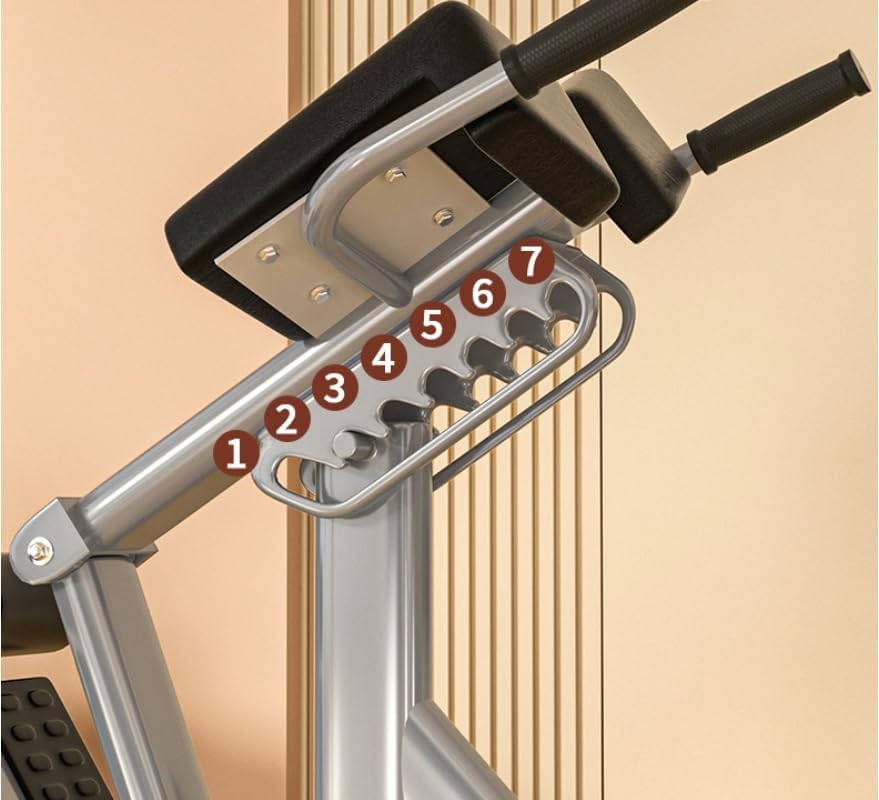 Roman Chair Hyperextension Bench for Waist  Gym Back Extension Machine   Heavy Duty 300 kg  660 lbs  Weight Capacity
